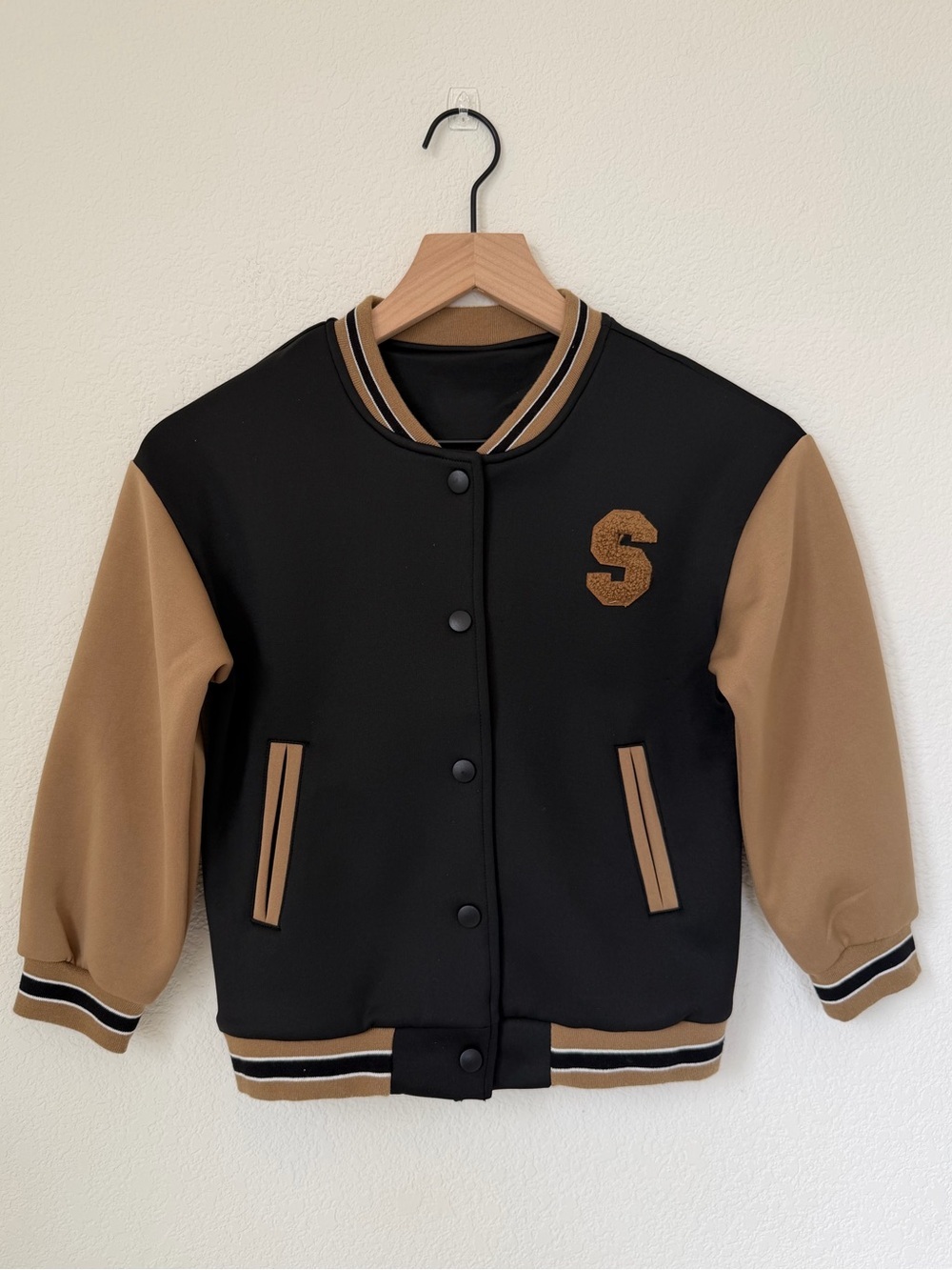 SHEIN Boys Bomber “S” Size 7Y